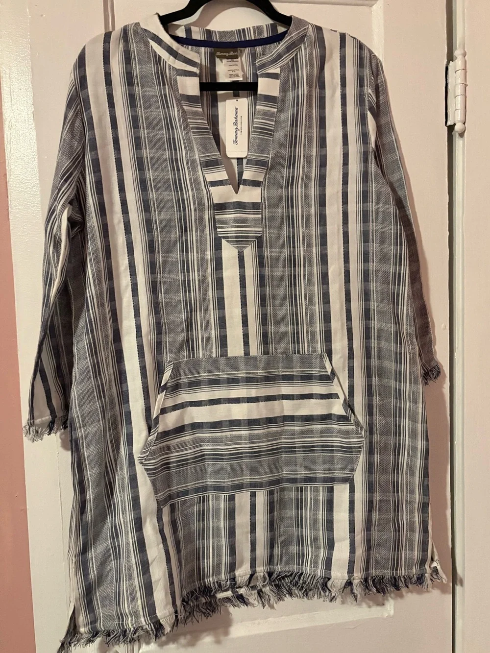 NWT Tommy Bahama Striped Tunic & Beach Joggers Set Medium